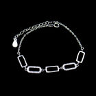Ball Shape 925 Silver Cubic Zirconia Bracelet Magnet Design For Body Without Harm