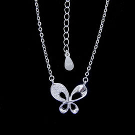 925 Silver Cubic Zircon Wedding Jewellery Necklace European Style Crown Shape